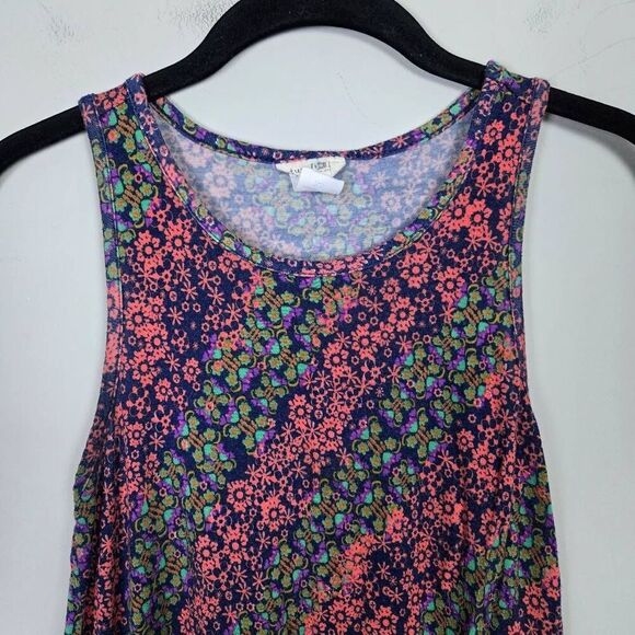 Natural Life Womens Floral Knee Length Dress Size XS Pink Sleeveless Boho Hippie - Picture 3 of 7